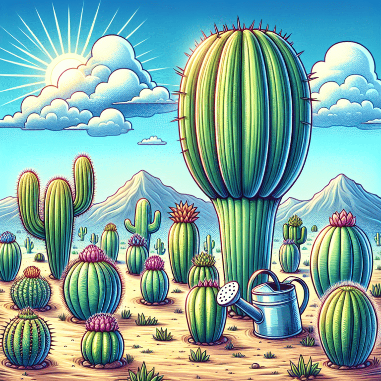 Understanding the Right Amount of Water for Your Cacti