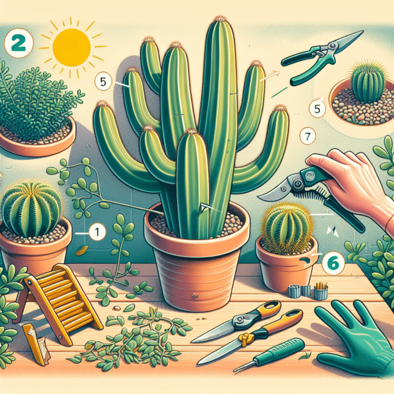 Trimming Your Cactus: A Step-by-Step Guide