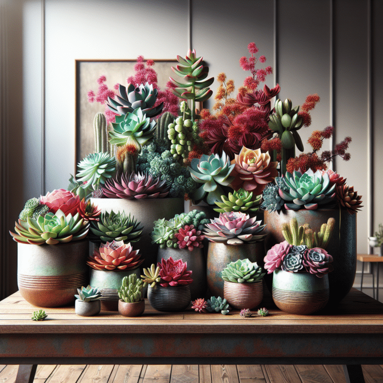 Colorful Succulent Varieties for Home