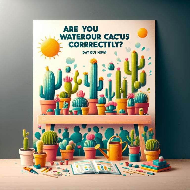 Are You Watering Your Cacti Correctly? Find Out Now!