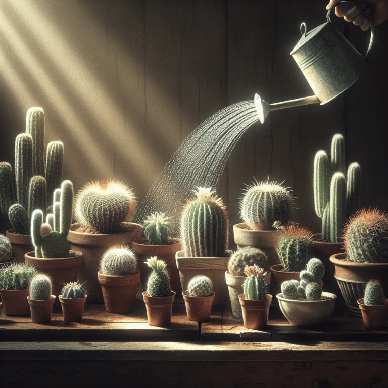 Demystifying Cacti Watering: Comprehensive Guide for Beginners