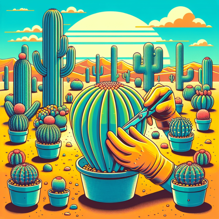Outdoor Cactus Maintenance Guide