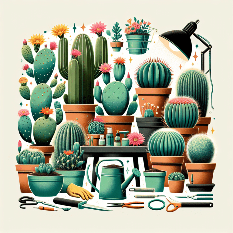 Indoor Cactus Care Tips