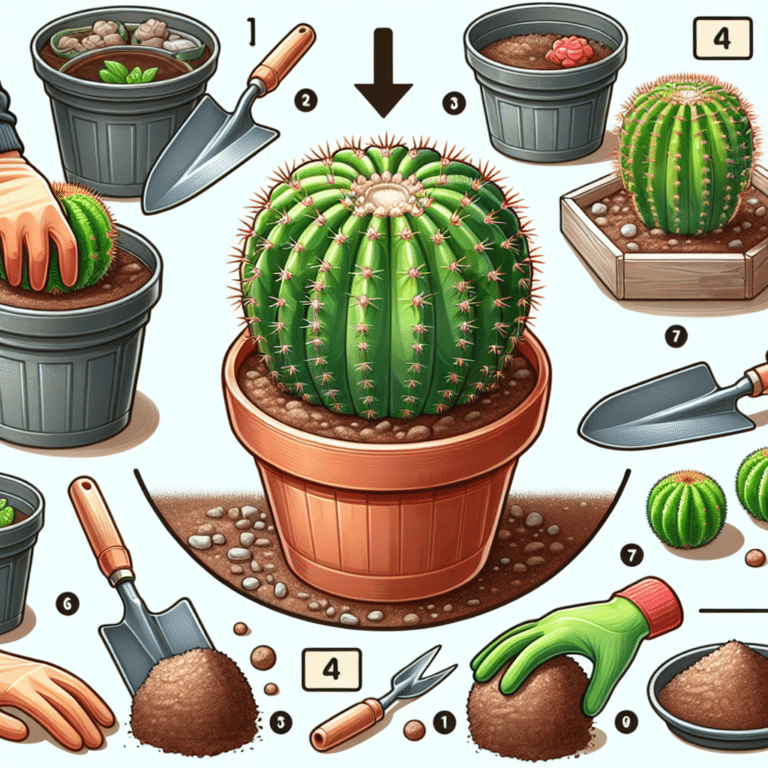  "Repotting Your Cactus: Tips and Techniques
