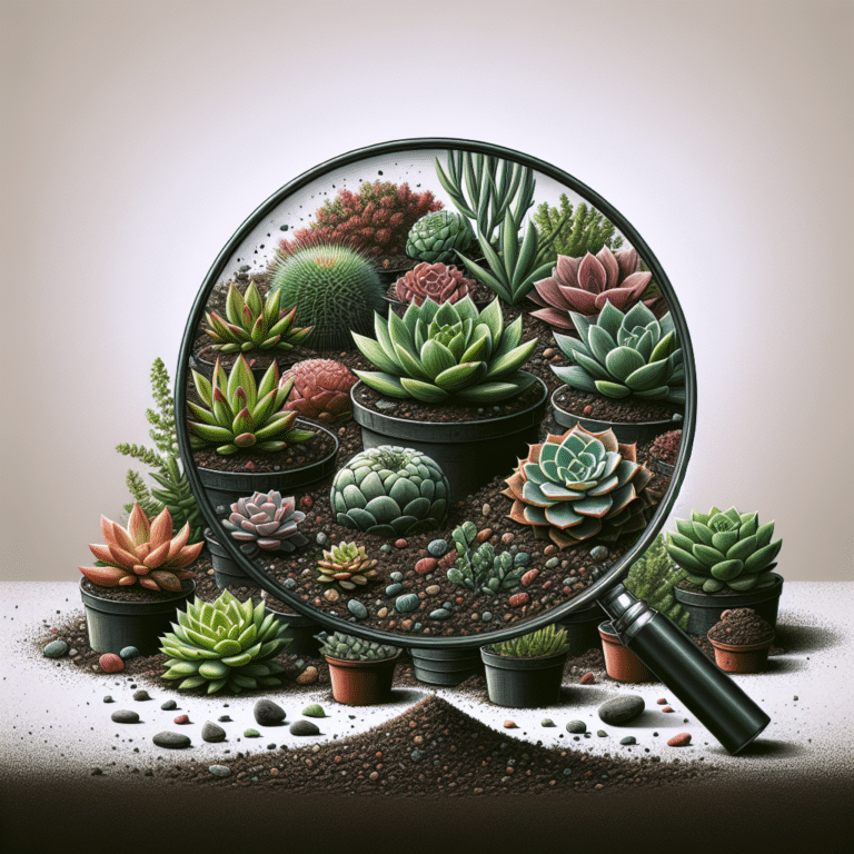  "Succulent Care: Spotlight on the Right Soil Mix