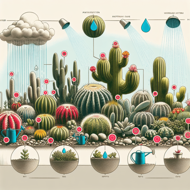 Understanding the Water Requirements of Your Cacti