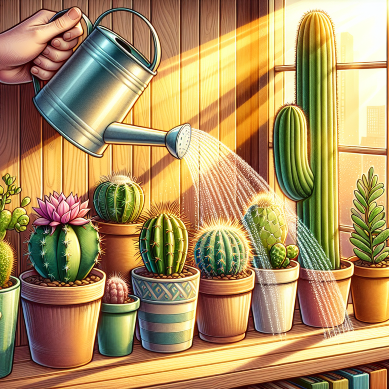 How to Properly Water Your Indoor Cacti