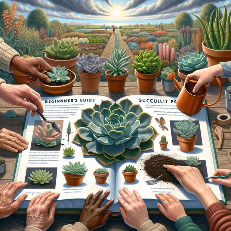 Succulent Potting Tips for Beginners: How to Get it Right