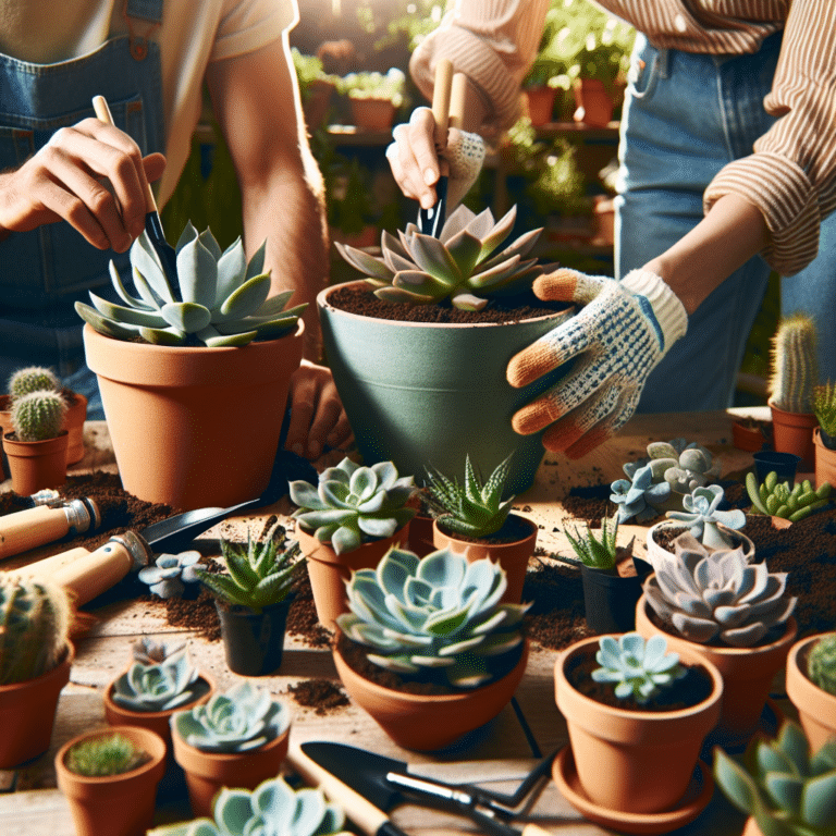 Succulent Potting Tips for Beginners: How to Get it Right