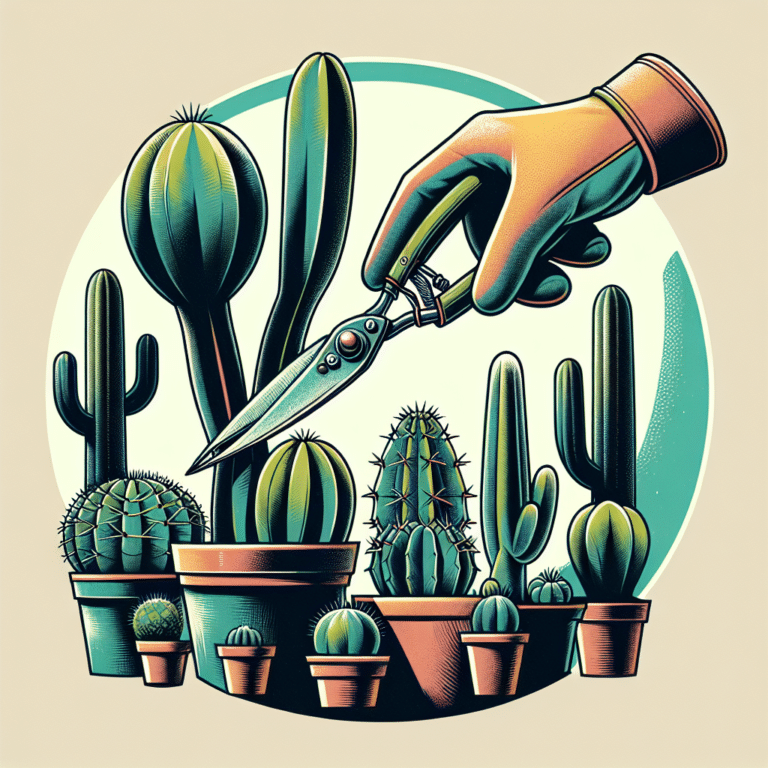  "Pruning and Trimming Cacti: A Step-by-Step Guide