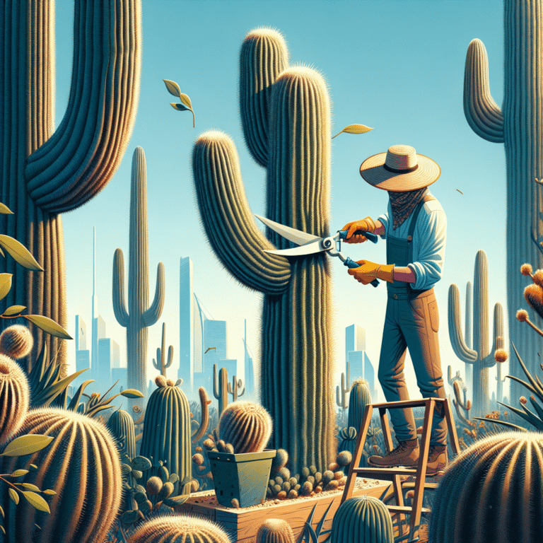 Outdoor Cactus Maintenance Guide