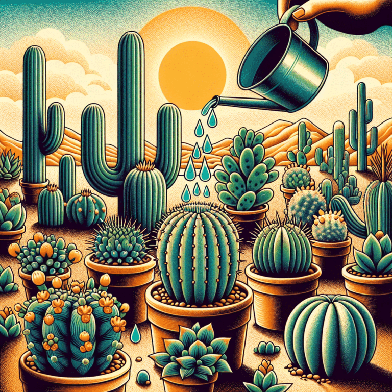 Keeping Your Cacti Hydrated: A Comprehensive Guide